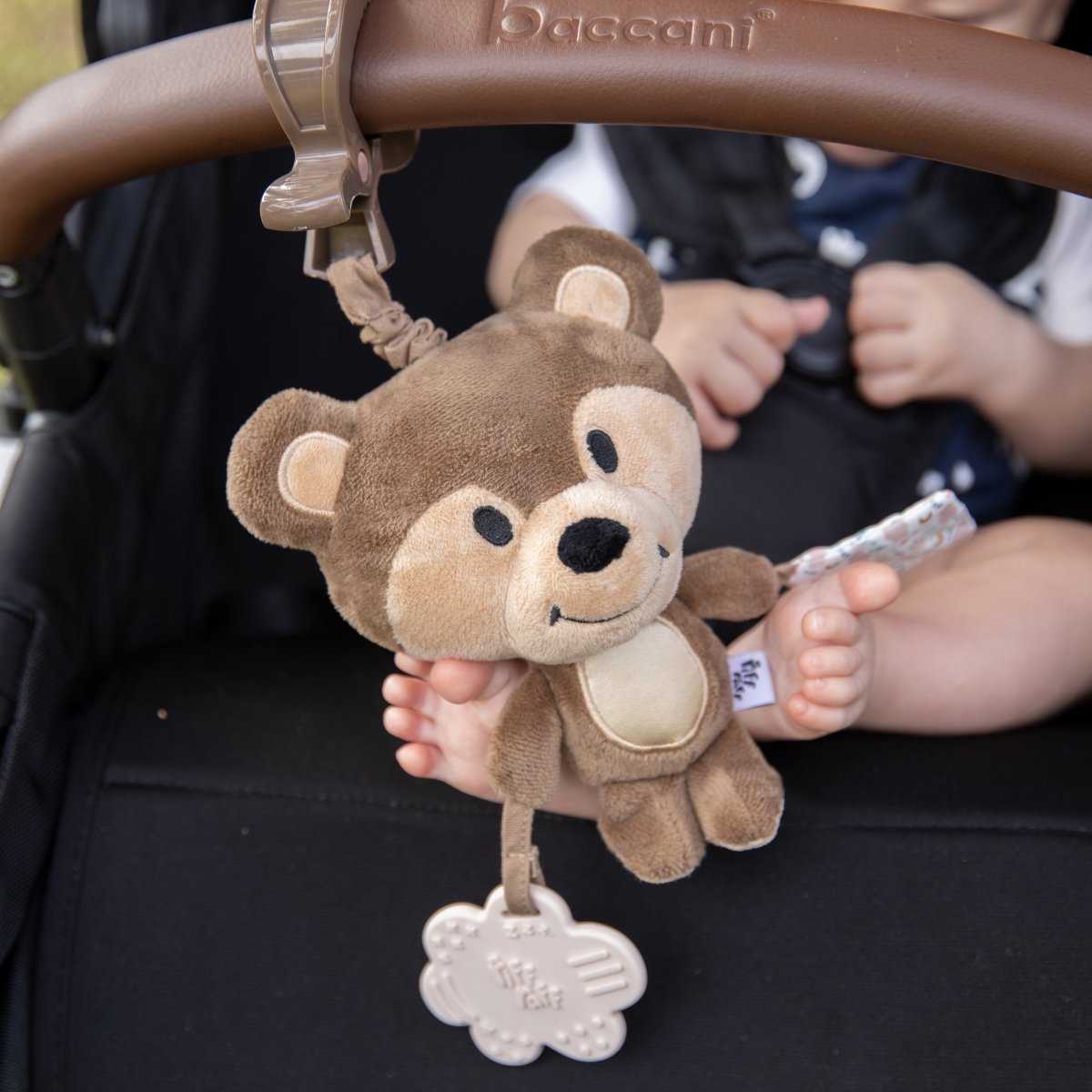 Sensory Pram Toy - Banjo The Bear