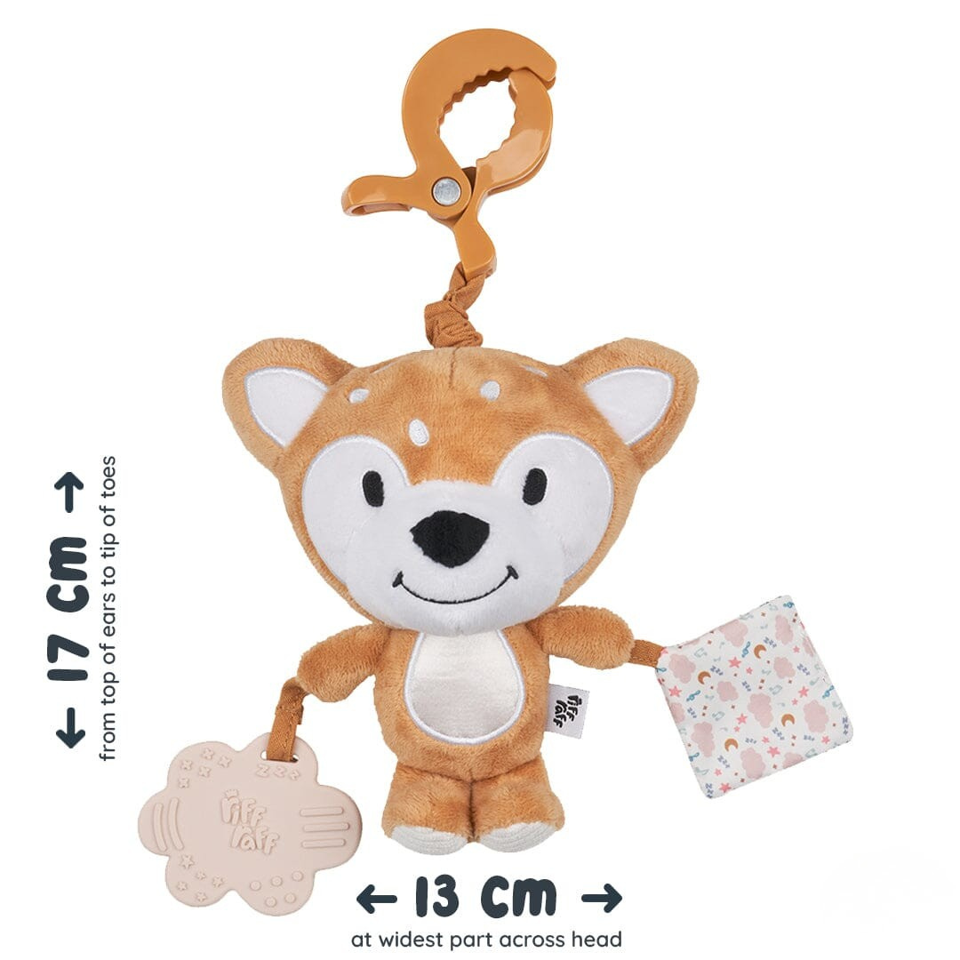 Sensory Pram Toy - Raffy The Fawn