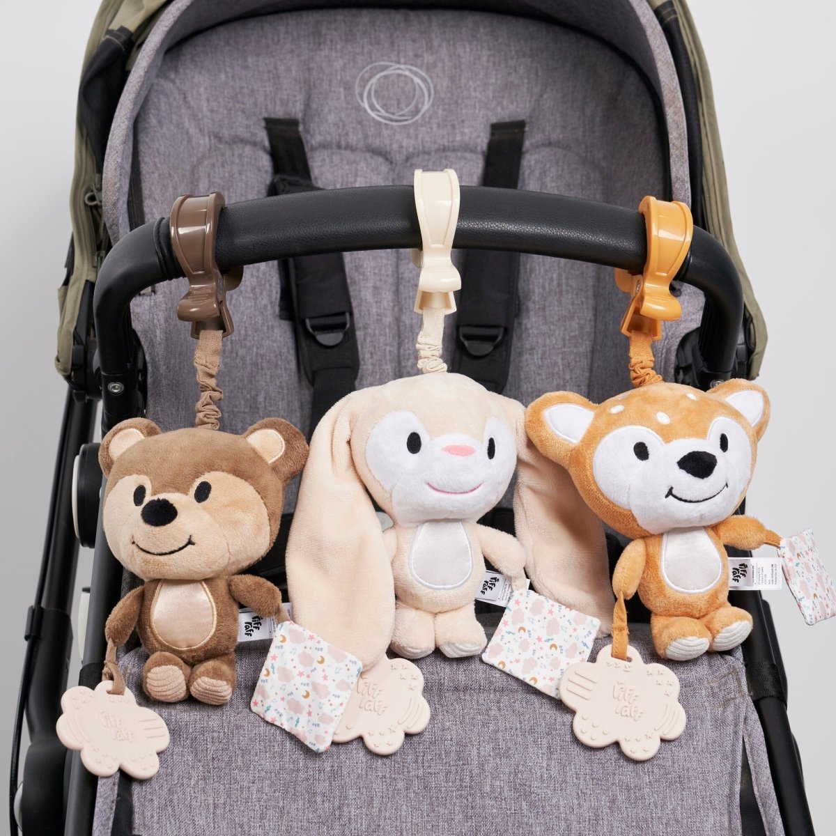 Sensory Pram Toy - Banjo The Bear