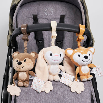 Sensory Pram Toy - Banjo The Bear