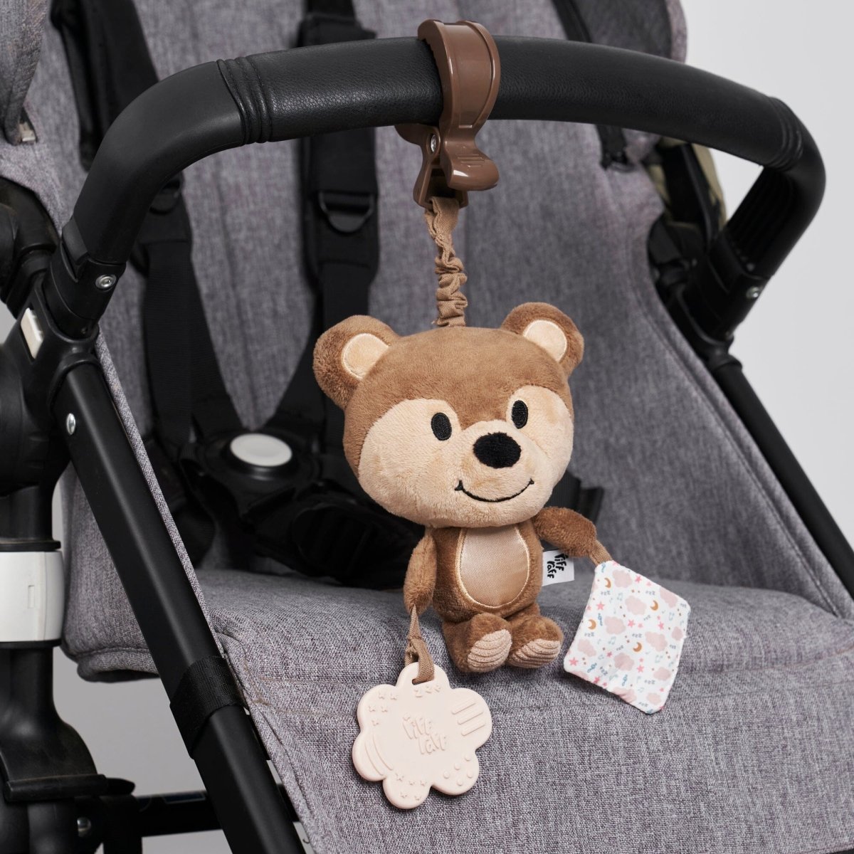Sensory Pram Toy - Banjo The Bear